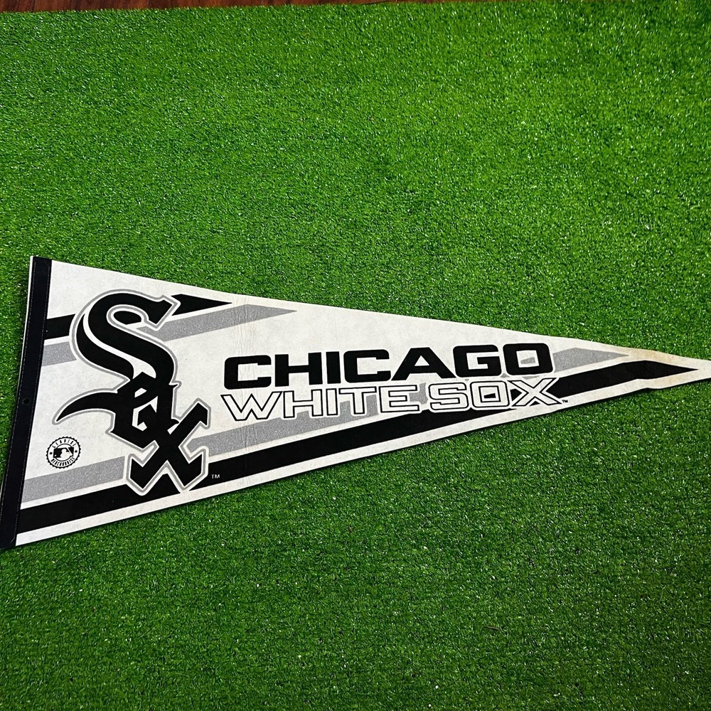 Vintage Chicago White Sox Pennant Full Size‎ MLB 90s Wincraft CHI Memorabilia